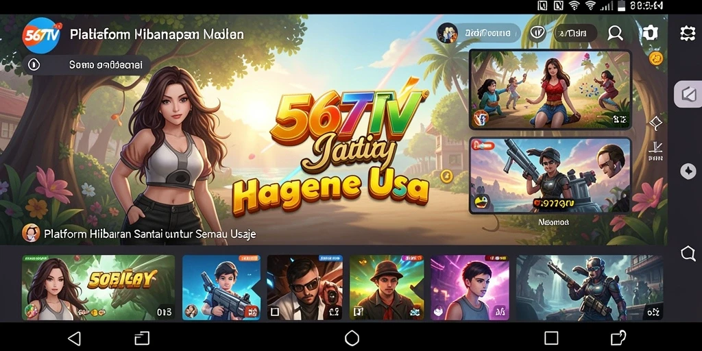Tangkapan layar 567TV menampilkan gameplay yang menghibur dan intuitif.