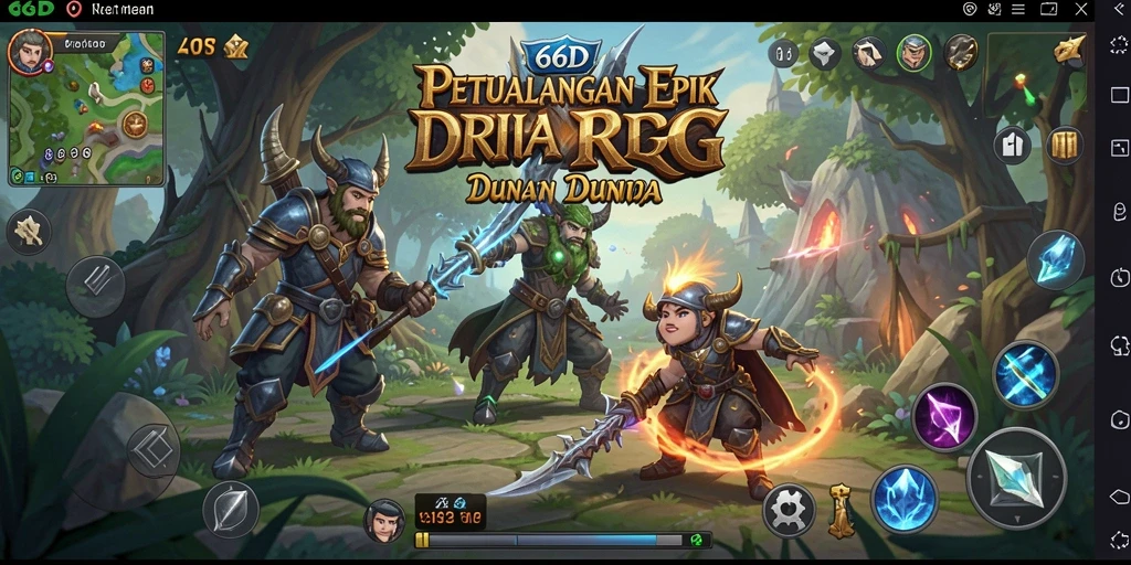 Gameplay RPG yang mengasyikkan dan mendebarkan.