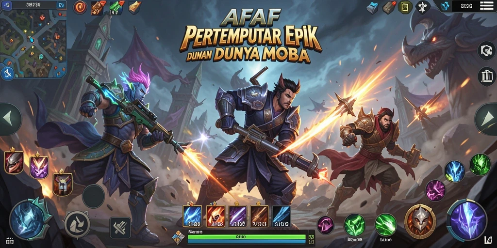 Tangkapan layar dari gameplay AFAF yang seru dan penuh aksi.