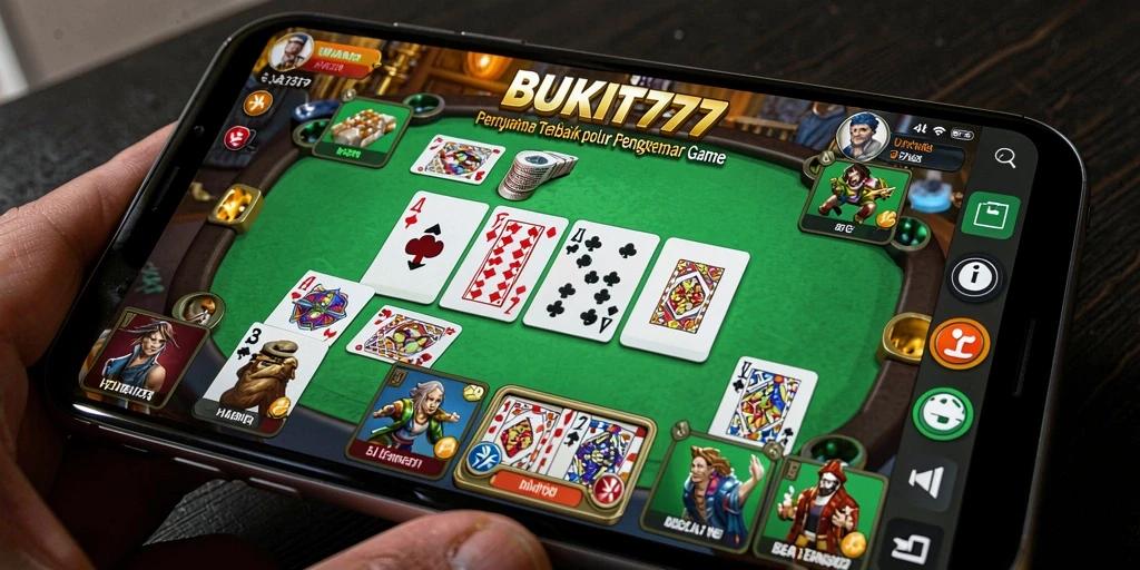 Tampilan gameplay BUKIT777 yang penuh warna dan interaktif.