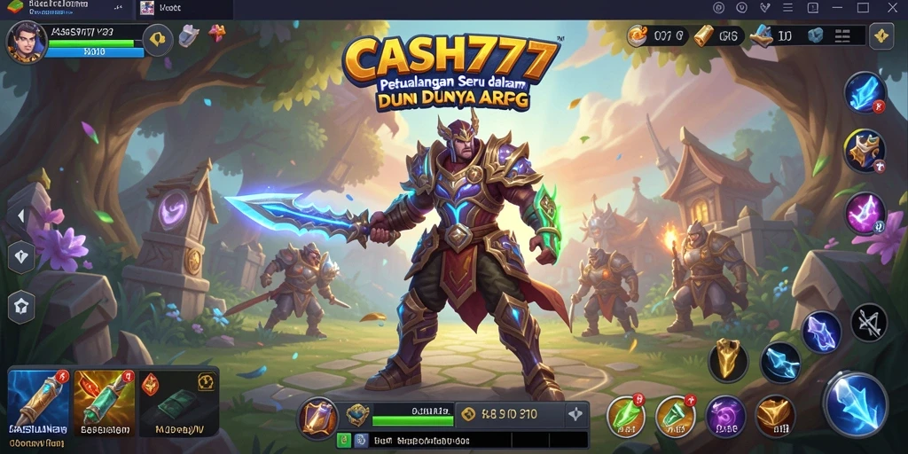 Gameplay seru di dunia fantasi CASH777.