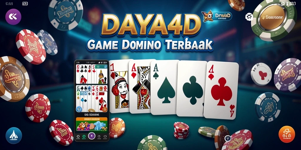 Tampilan gameplay seru dari game Domino DAYA4D.
