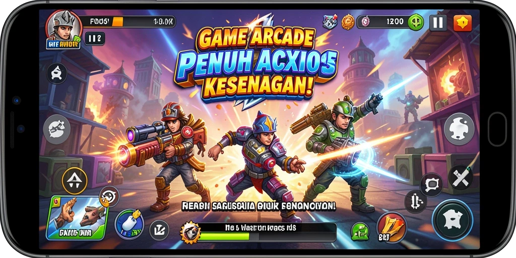 Tampilan gameplay FO8 yang seru dan menantang para pemain.