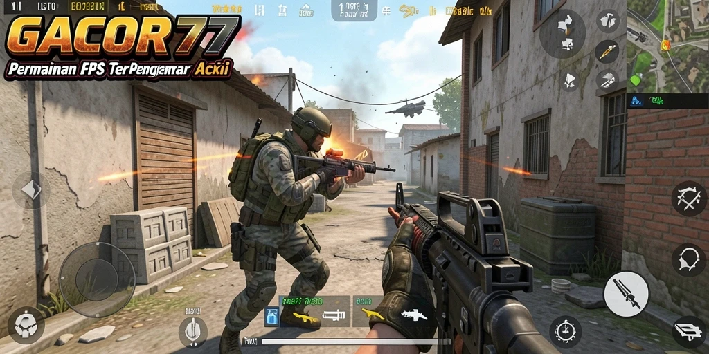 Tangkapan layar menunjukkan aksi mendebarkan GACOR77 dengan grafis tajam dan gameplay seru.