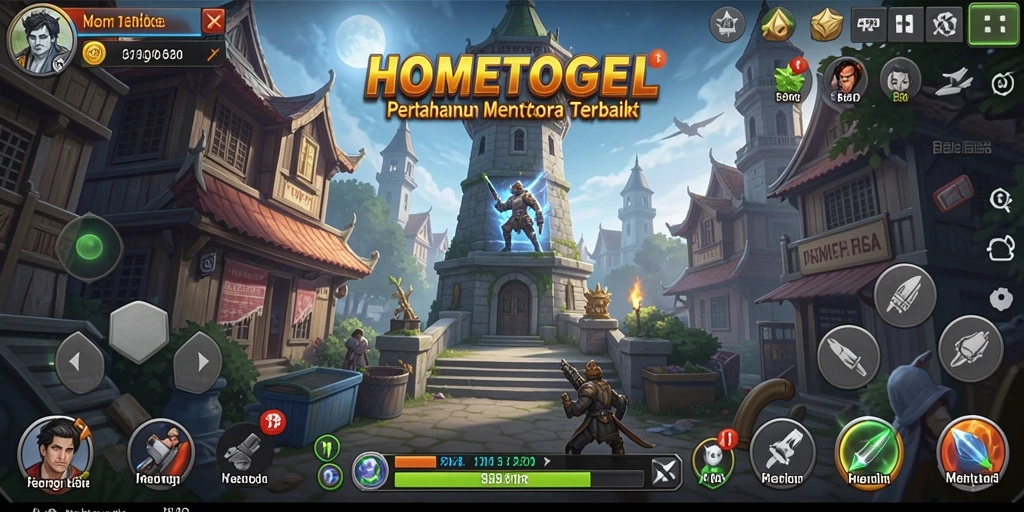 Gameplay menawan dari HOMETOGEL di Tower Defense.