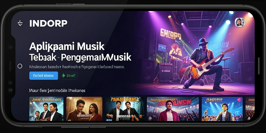 Gameplay seru INDORP dengan fitur musik interaktif.