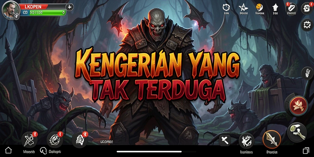 Gambaran gameplay menyeramkan dari LKOPEN yang memikat.