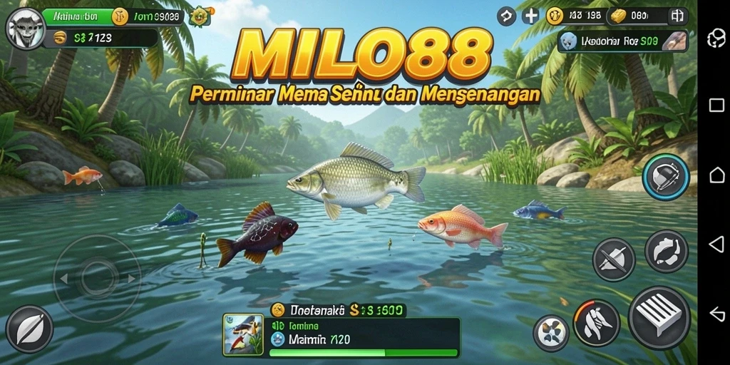 Tangkapan ikan yang memukau dalam permainan MILO88.