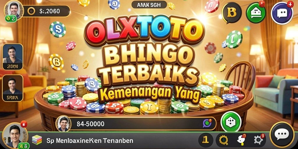 Screenshot gameplay OLXTOTO menampilkan suasana permainan Bingo yang seru dan interaktif.