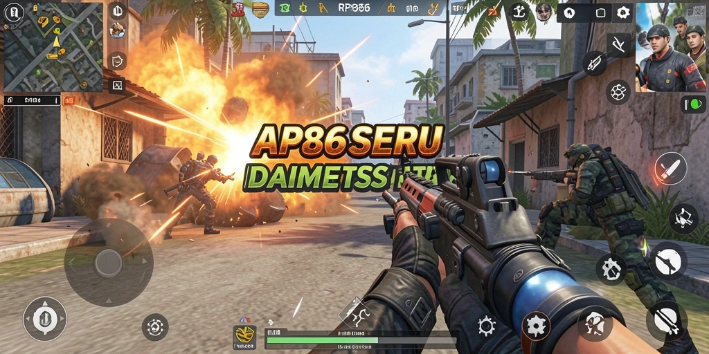 Momen seru tak terlupakan dari gameplay TPS RP886.