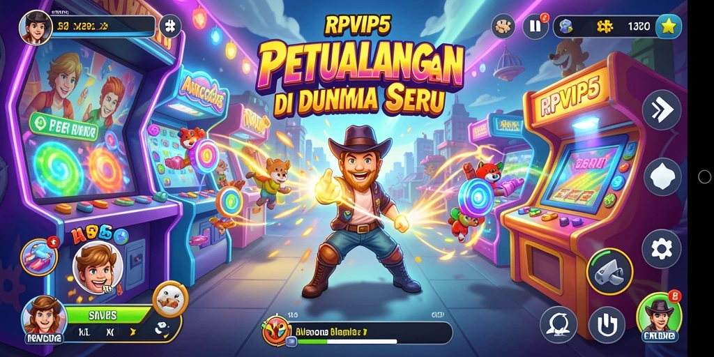 Tampilan gameplay RPVIP5 yang menarik dan penuh aksi.