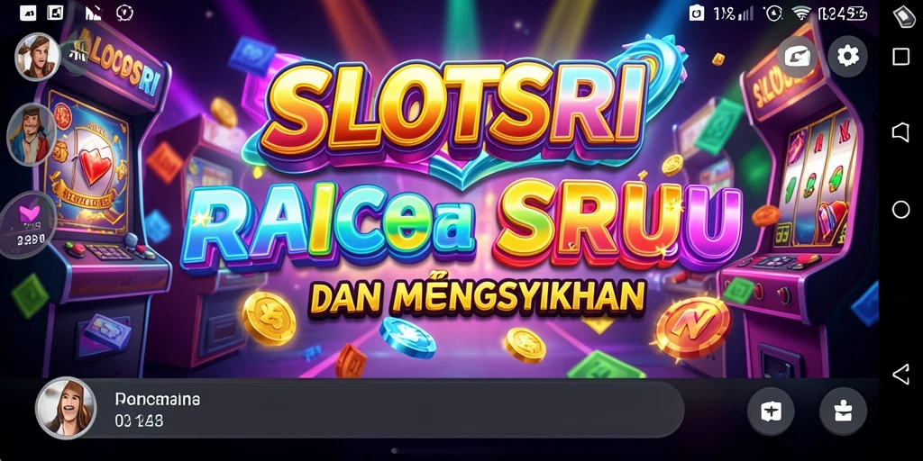 Screenshot SLOTSRI menampilkan gameplay dinamis dan menarik di dalam game Arcade.